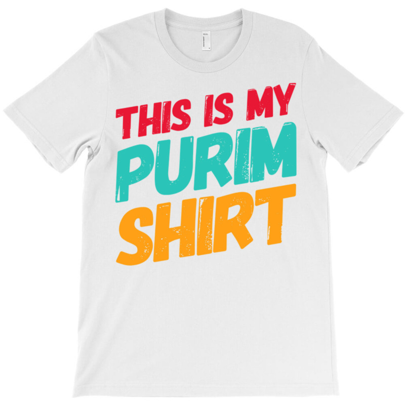 This Is My Purim Shirt Jewish Costume Book Of Esther Long Sleeve T Shi T-Shirt by cm-arts | Artistshot