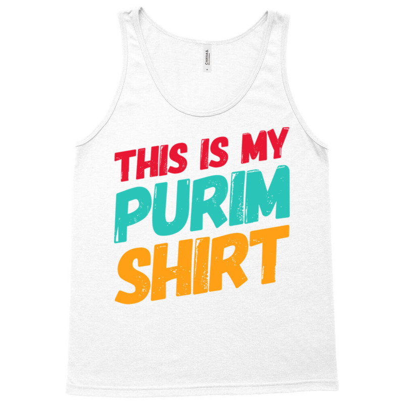 This Is My Purim Shirt Jewish Costume Book Of Esther Long Sleeve T Shi Tank Top by cm-arts | Artistshot