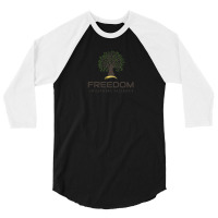 Freedom Crusaders Alliance - Full Color 3/4 Sleeve Shirt | Artistshot