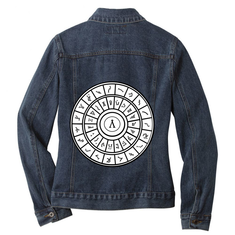 Stargate Dialing Ring Ladies Denim Jacket by cm-arts | Artistshot