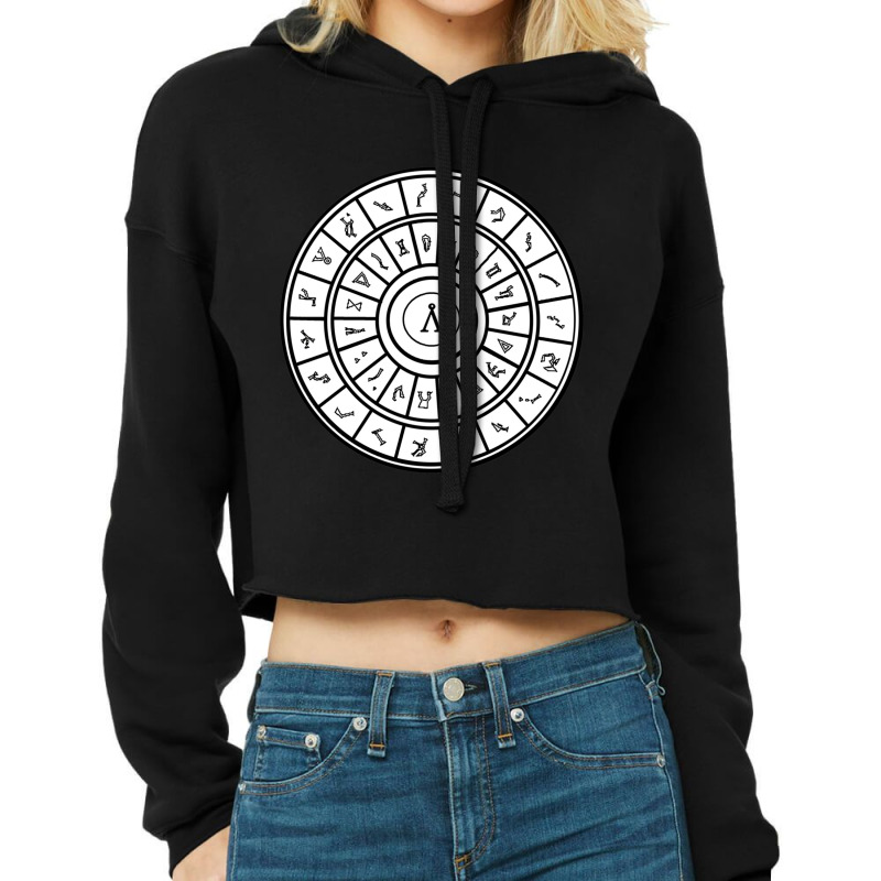 Stargate Dialing Ring Cropped Hoodie by cm-arts | Artistshot