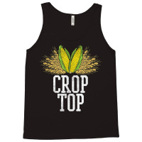 Crop Top Farm Pun Corn Farming - Agriculture - Funny Farmer Tank Top | Artistshot