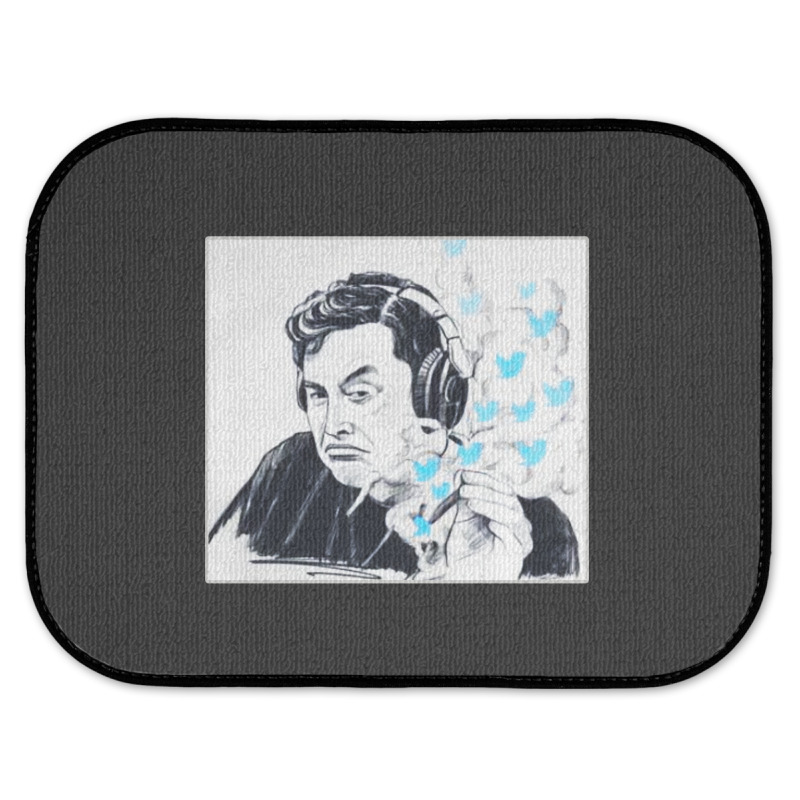 #elon Musk Rear Car Mat | Artistshot