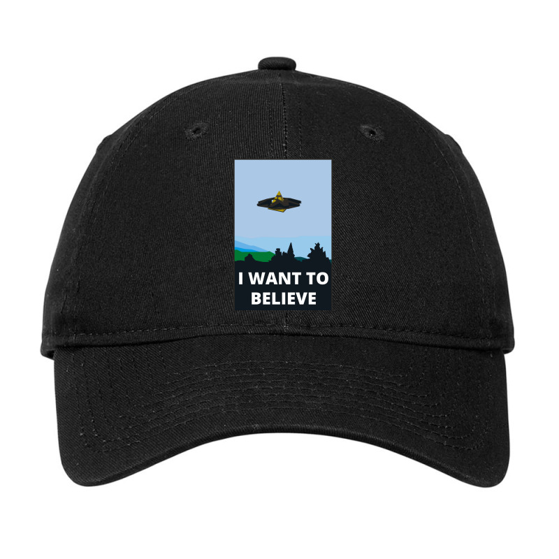 Stargate I Want To Believe Ha_tak Vector Adjustable Cap by cm-arts | Artistshot