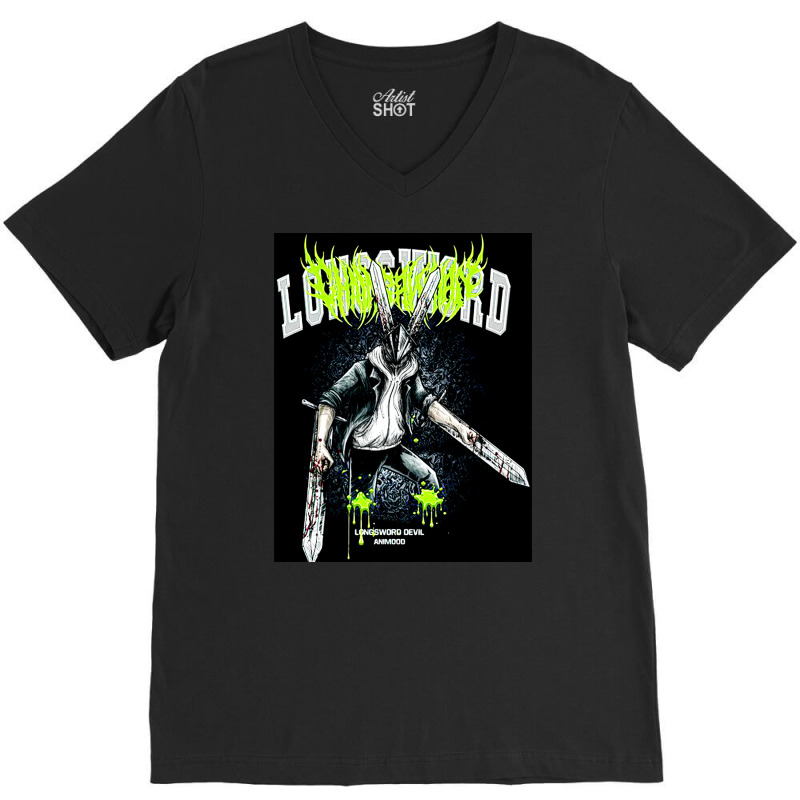 Longsword Devil, Longsword, Devil, Longsword Devils, Longsword Devil V V-neck Tee | Artistshot