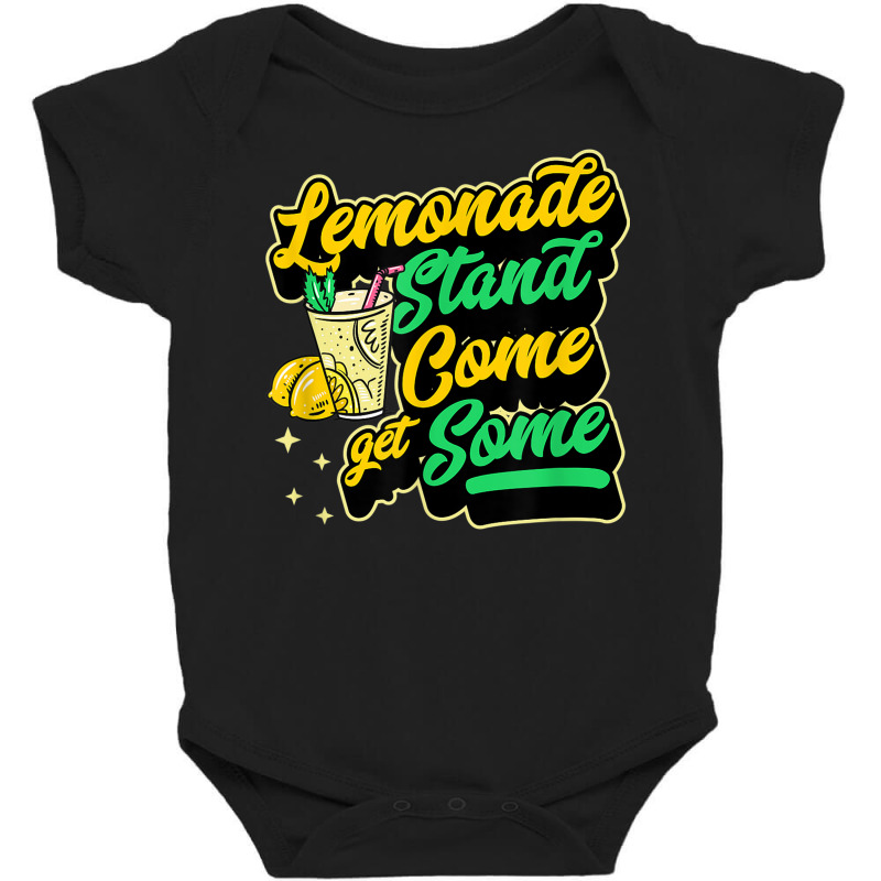 Lemonade Stand Come Get Some Small Business Lemonade Staff Baby Bodysuit by Fashzilla | Artistshot