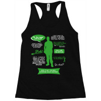 Stargate Sg-1 - Jack Quotes (greenwhite Design) Fitted Racerback Tank | Artistshot