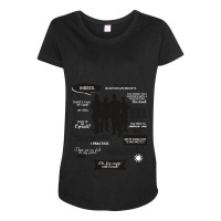 Stargate Sg-1 - Quotes (bw Design) Fitted Maternity Scoop Neck T-shirt | Artistshot