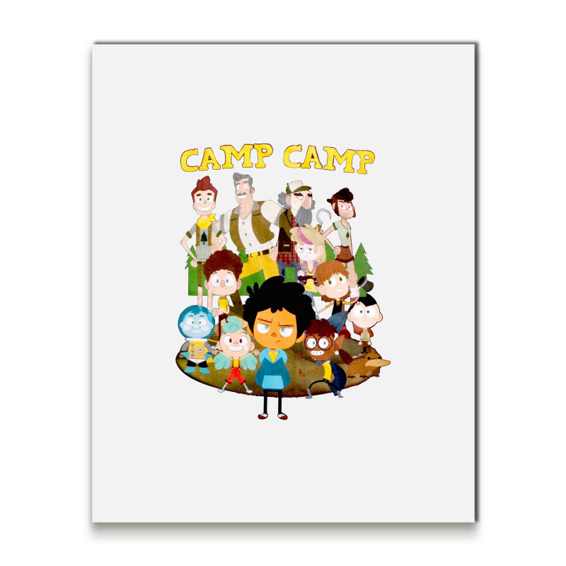 Movie Camp Camp Group Metal Print Vertical | Artistshot