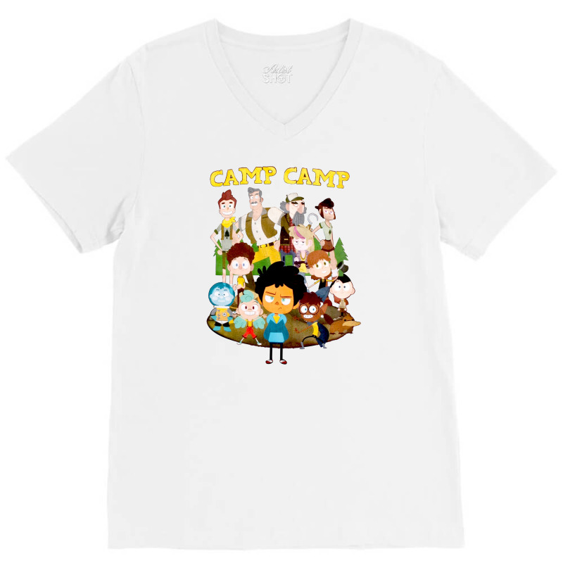 Movie Camp Camp Group V-neck Tee | Artistshot