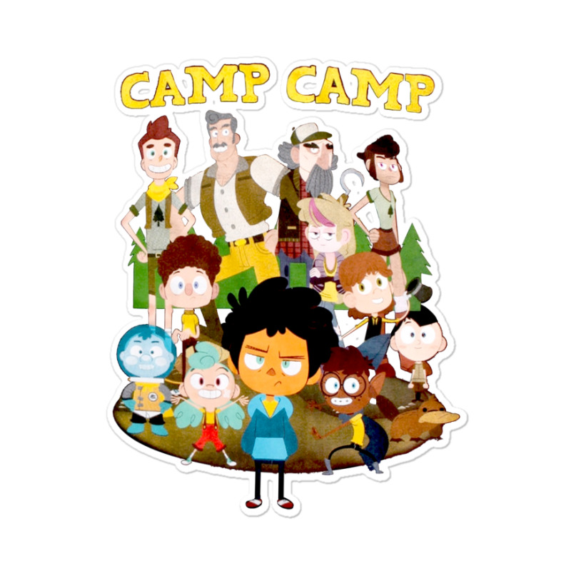 Movie Camp Camp Group Sticker | Artistshot