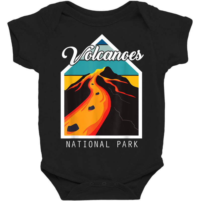 Volcano National Park Island Hawaii Volcanoes Souvenir Baby Bodysuit by Fashaza | Artistshot