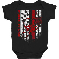 Emergency Nurse Er Trauma & Emergency Department Halloween Baby Bodysuit | Artistshot