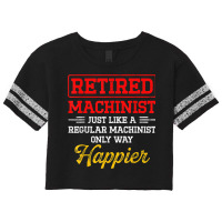 Machinist Way Machine Operator Machining Scorecard Crop Tee | Artistshot