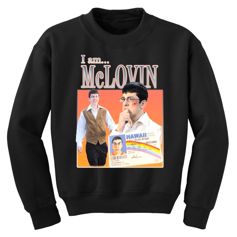 Mclovin, Mclovins, Mclovin Vintage, Mclovin Art, Mclovin Painiting, Th Youth Sweatshirt by cm-arts | Artistshot