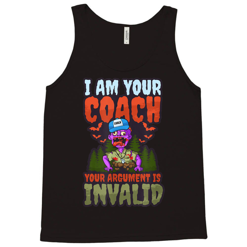 Your Argument Is Invalid Design Halloween Coach Tank Top by Deluxe | Artistshot