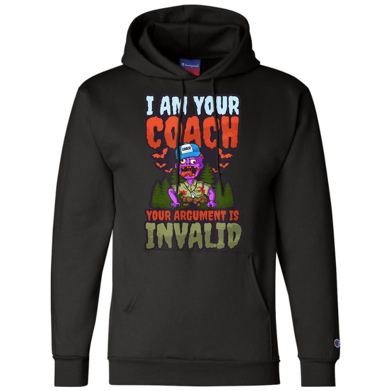 Your Argument Is Invalid Design Halloween Coach Champion Hoodie by Deluxe | Artistshot