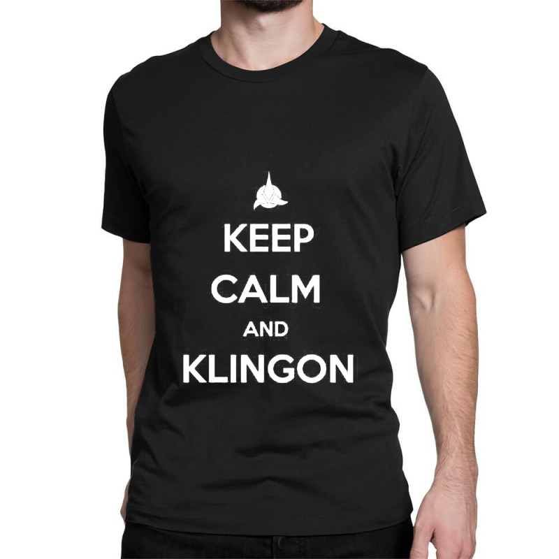 Calm Klingon Classic T-shirt | Artistshot