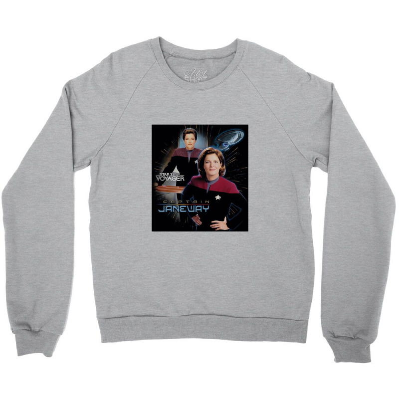 Captain Janeway Crewneck Sweatshirt | Artistshot