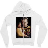 Captain Kirk Zipper Hoodie | Artistshot