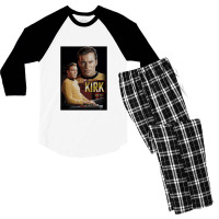 Captain Kirk Men's 3/4 Sleeve Pajama Set | Artistshot