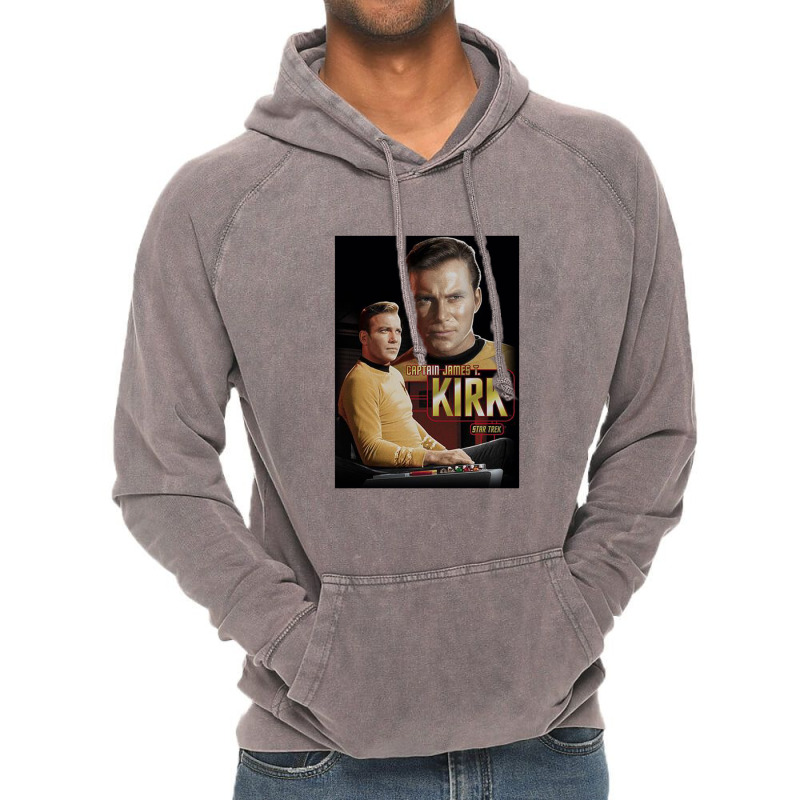 Captain Kirk Vintage Hoodie | Artistshot