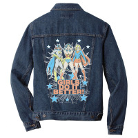 Wonder Woman Supergirl Batgirl Girls Do It Better Men Denim Jacket | Artistshot