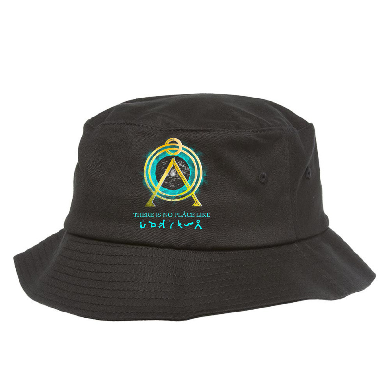 There Is No Place Like Home Vintage Stargate Bucket Hat by cm-arts | Artistshot