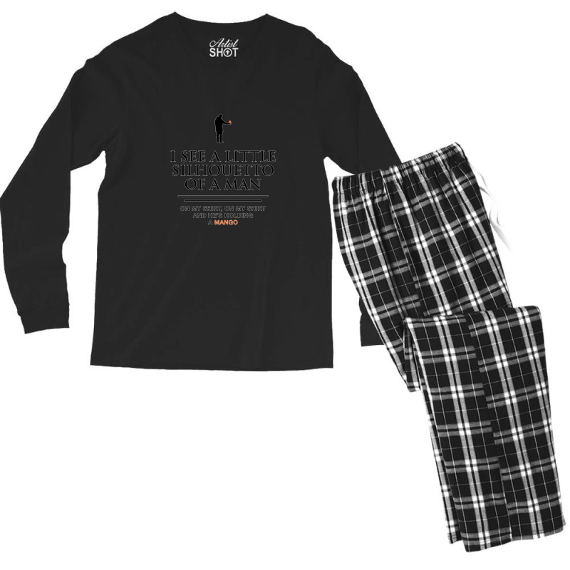 Funny Mango Tshirt Men's Long Sleeve Pajama Set | Artistshot