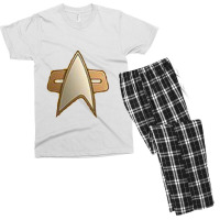 Ds9 Engineering Emblem Men's T-shirt Pajama Set | Artistshot