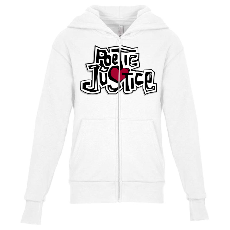 Poetic Justice From Old School Hiphop Long Sleeve T Shirt Youth Zipper Hoodie | Artistshot