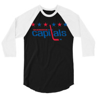 Capitals Merch Classic 3/4 Sleeve Shirt | Artistshot