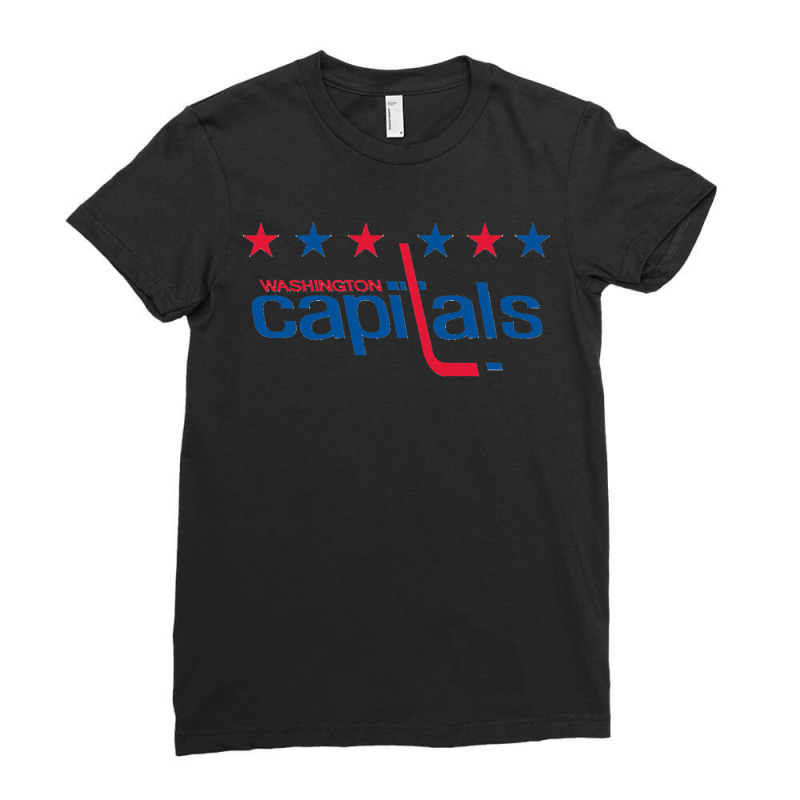 Capitals Merch Classic Ladies Fitted T-Shirt by cm-arts | Artistshot