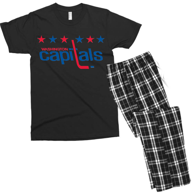 Capitals Merch Classic Men's T-shirt Pajama Set by cm-arts | Artistshot