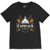 Capitals Washingtonvintage V-neck Tee | Artistshot