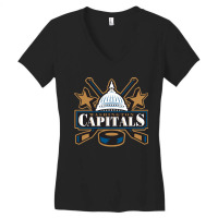 Capitals Washingtonvintage Women's V-neck T-shirt | Artistshot