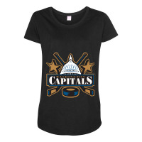 Capitals Washingtonvintage Maternity Scoop Neck T-shirt | Artistshot