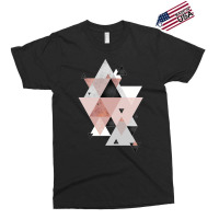 Geometric Compilation In Rose Gold And Blush Pink Exclusive T-shirt | Artistshot