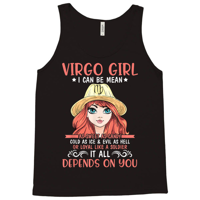 Virgo Girl Sweet Candy Cold Ice Evil As Hell Loyal Soldier Tank Top | Artistshot