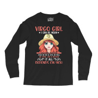 Virgo Girl Sweet Candy Cold Ice Evil As Hell Loyal Soldier Long Sleeve Shirts | Artistshot