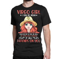 Virgo Girl Sweet Candy Cold Ice Evil As Hell Loyal Soldier Classic T-shirt | Artistshot