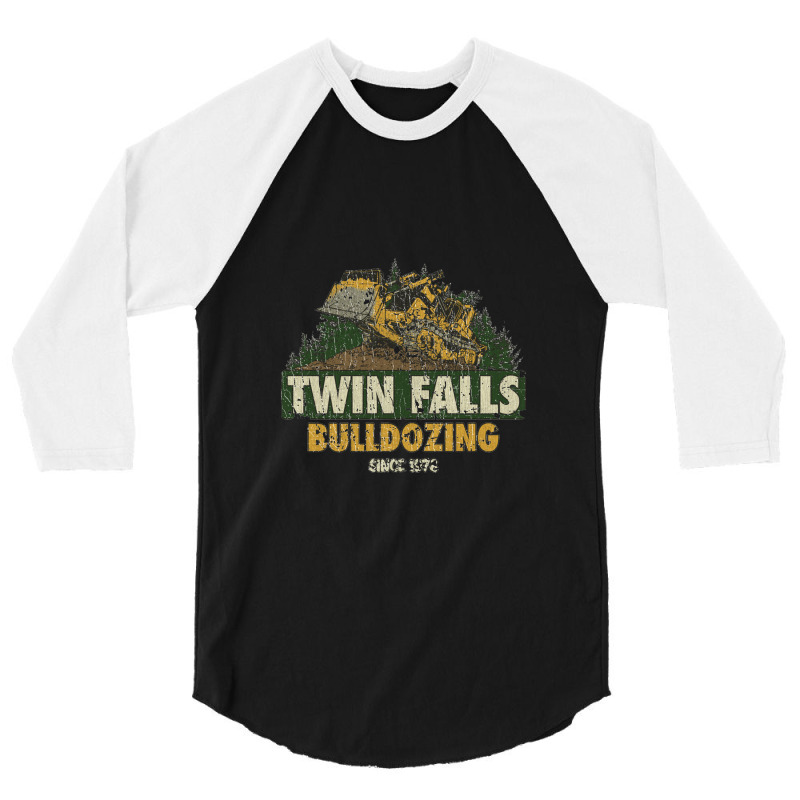 Twin Falls Bulldozing 1978, Bulldozer 3/4 Sleeve Shirt | Artistshot