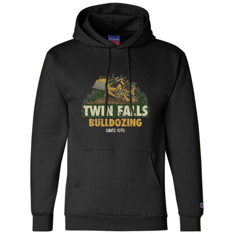 Twin Falls Bulldozing 1978, Bulldozer Champion Hoodie | Artistshot