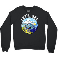 Marine Biologist Let's Sea! Crewneck Sweatshirt | Artistshot