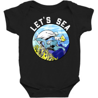 Marine Biologist Let's Sea! Baby Bodysuit | Artistshot