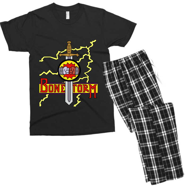 Bonestorm Clear Men's T-shirt Pajama Set | Artistshot