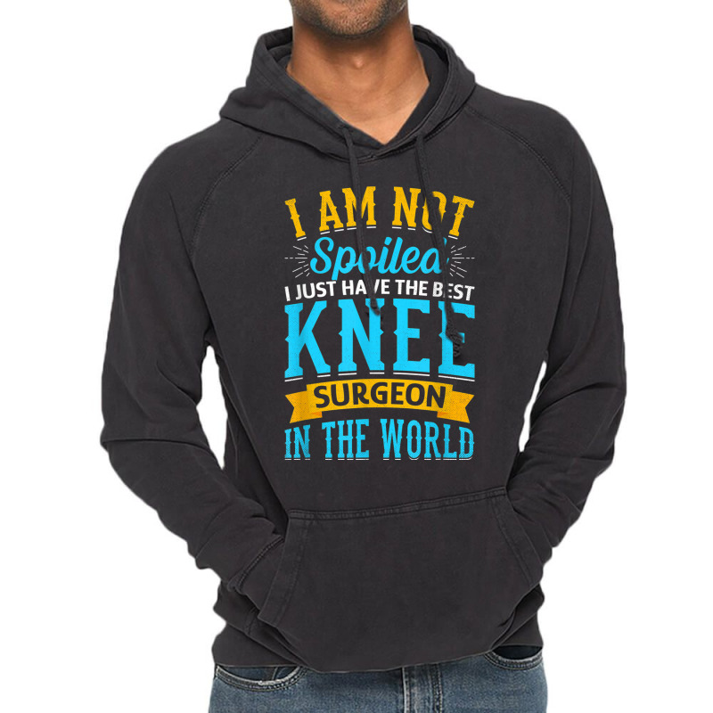 Knee Surgery Warrior   Knee Joint Replacement Surgeries Vintage Hoodie | Artistshot