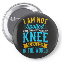 Knee Surgery Warrior   Knee Joint Replacement Surgeries Pin-back Button | Artistshot