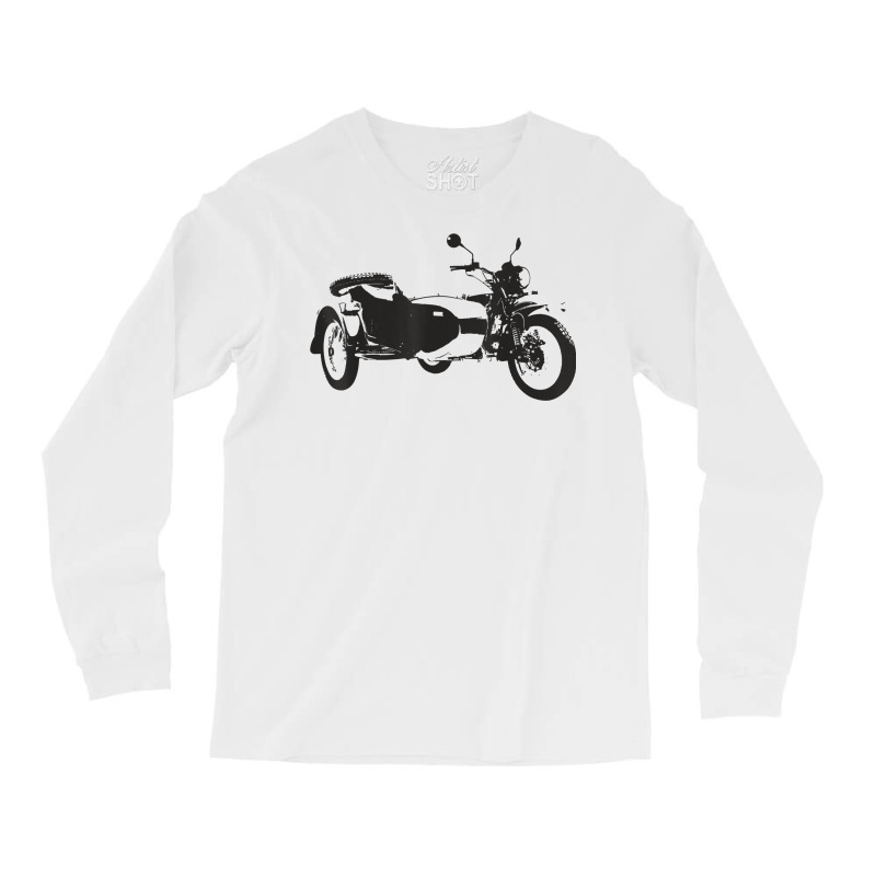 Sidecar Motorcycle  Vintage 3 Wheel Motorbike Tee T Shirt Long Sleeve Shirts by hudizhowav | Artistshot