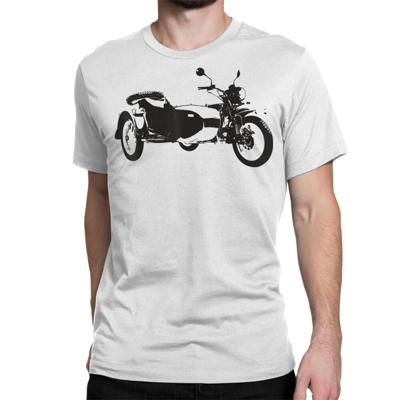 Sidecar Motorcycle  Vintage 3 Wheel Motorbike Tee T Shirt Classic T-shirt by hudizhowav | Artistshot